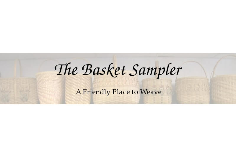 Photo of baskets promoting weaving classes.
