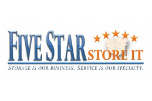 Five Star Store It logo and tagline.