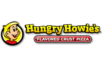 Hungry Howie's logo, flavored crust pizza brand.