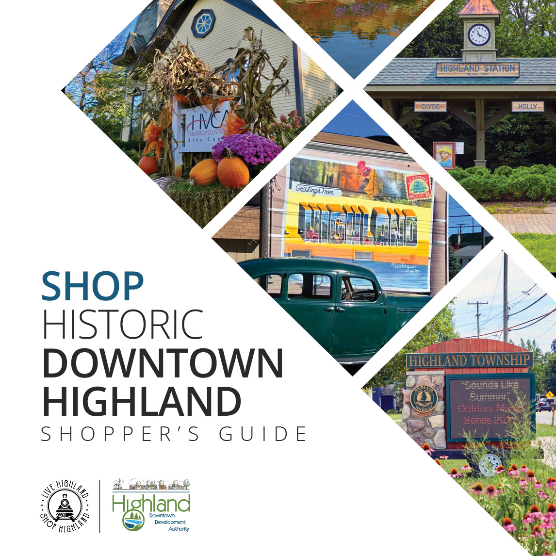 Shop Historic Downtown Highland, Michigan - Shopper's Guide.