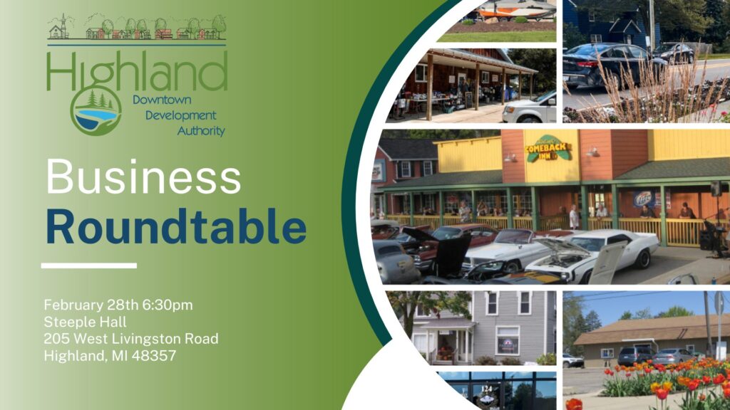 Highland Business Roundtable event details and location.